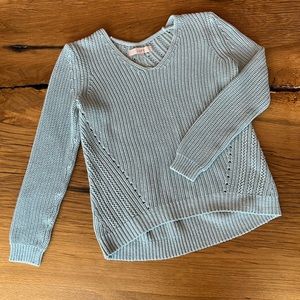 Loft sea foam green sweater in excellent condition!